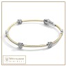 Bracciale bacchette e fiori